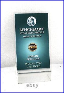 SILVER BARS 999 FINE BULLION 100 PAK OF ATTRACTIVE BARTER BARS 29b