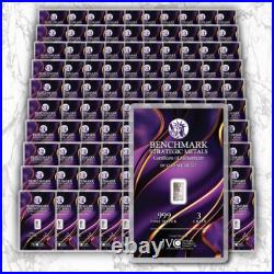 SILVER BARS 999 FINE BULLION 100 PAK OF GREAT STOCKING STUFFERS 29e