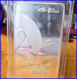 SILVER GoldBull 10oz Fine Silver bar Bullion 10 Troy Ounces C