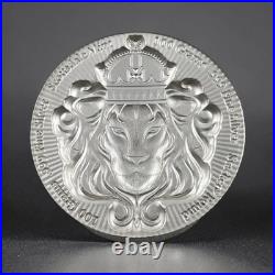 Scottsdale Mint 100 gram Fine 999 Silver Lion Stacker Bullion Round 3.2 Troy Oz