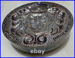 Scottsdale Mint 2 oz. 999 Fine Silver Lion Stacker Round RARE TONED Bullion