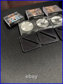 Sexy Ladies. 9999 Fine Silver 1 Troy Oz Set (all 3)