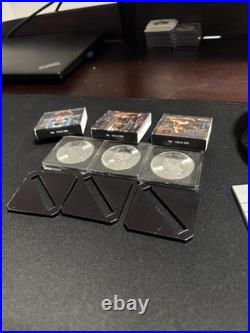 Sexy Ladies. 9999 Fine Silver 1 Troy Oz Set (all 3)