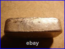 SilverTowne Vintage Serial Numbered 999 Fine Silver 5 oz Loaf Bar Bullion RARE