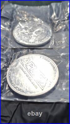 Silver Apmex Rounds 1 Oz Lot Of 2.999 Fine Silver
