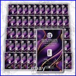 Silver Bars 999 Fine Bullion 50 Pak Of Great Stocking Stuffers