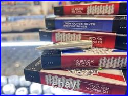 Silver Bullet Bullion. 308 Cal 2oz Fine Silver Werewolf Ammo July 4th