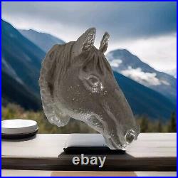 Silver Bullion 999 Fine Silver Hors Head 56.6g Made Of Pure Silver