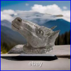 Silver Bullion 999 Fine Silver Hors Head 56.6g Made Of Pure Silver