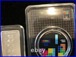 Silver Bullion Zodiac bars 1/2 Troy oz bars. 999 fine silver bullion collection