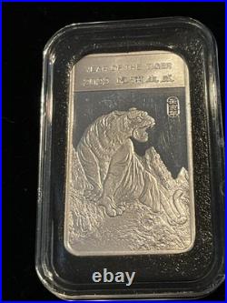 Silver Bullion Zodiac bars 1/2 Troy oz bars. 999 fine silver bullion collection