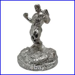 Silver Hulk Statue. 95.999 Fine Bullion 542.8g Marvel Superhero Figurine