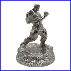 Silver Hulk Statue. 95.999 Fine Bullion 542.8g Marvel Superhero Figurine Silver Hulk Statue. 95.999 Fine Bullion 542.8g Marvel Superhero Figurine