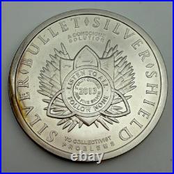 Silver Shield 2013 Freedom Girl 2 Troy Ounce. 999 Fine Silver Round Bullion