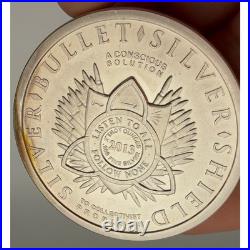 Silver Shield 2013 Freedom Girl 2 Troy Ounce. 999 Fine Silver Round Bullion