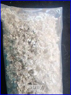 Silver/crystal/bullion 125 Grams. /4 Toz Double Refined. 9999 Fine. Brilliant