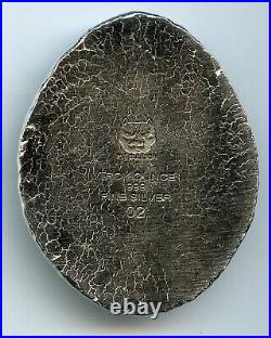 The Poured Corner Las Vegas Show 2024 1-oz. 999 Fine Silver Pit Bullion #2