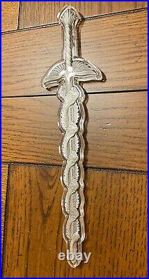 The Sword of St. Archangel Michael 2.5 Ounces Silver Bar Bullion. 999 Fine. HTF