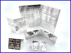 Tiny Silver Bars 500 Pack. 999 Silver Bullion Collect Pure Silver
