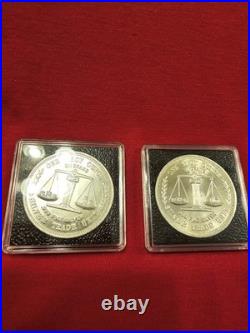 Trade Unit 2x 1 oz. 999 Fine Silver Rounds Bullion Spread Eagle E Pluribus Unum
