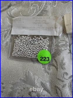 Troy Ounces. 999 Fine Silver Shot Pure for Casting and Jewelry Making 3 oz