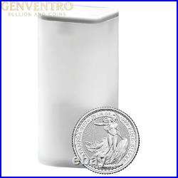 Tube 1/4 oz Royal Mint. 999 Fine Silver Britannia Random Year BU