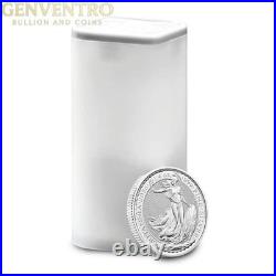 Tube 1/4 oz Royal Mint. 999 Fine Silver Britannia Random Year BU