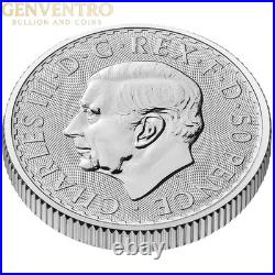 Tube 1/4 oz Royal Mint. 999 Fine Silver Britannia Random Year BU