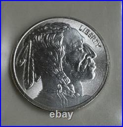 Two Assorted Fine Silver Rounds 99.9% One Ounce Rounds