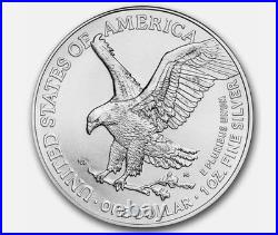 US Mint 2026 1 oz American Silver Eagle Coin BU (Tube of 20). 999 Fine