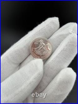 VTG Fractional 1985 Engelhard American Prospector 1/4 oz. 999 Fine Silver