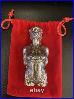 Very Rare 7ozt Certified Hand Poured. 999 Fine Silver Goddess Of Desire