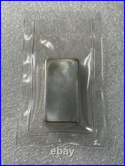 Very Rare! Degussa 50 Gram. 999 Fine Silver Bar Sealed In Original Plastic