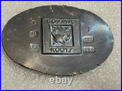 Very Rare! Ron Landis Studios 1 Troy Oz. 999 Fine Silver- Antiqued Bat Toning