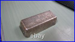 Vintage 10.06 oz Poured Silver Bar 999 FINE SILVER