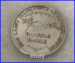Vintage 1994 Del Frisco's Double Eagle 1 oz. 999 Fine Silver Round