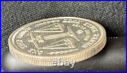 Vintage American Pacific Mint 1 Oz. 999 Fine Silver Trade Unit Eagle & Flag BU