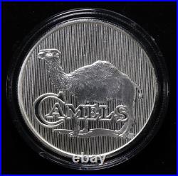 Vintage Camel Cigarettes 1oz. 999 Fine Silver Round R. J. Reynolds