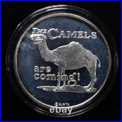 Vintage Camel Cigarettes 1oz. 999 Fine Silver Round R. J. Reynolds