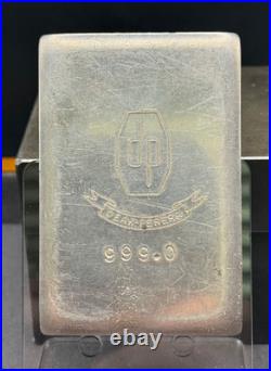 Vintage Deak-Perera 10 oz. 999 Fine Silver Bar No Serial Number Variety