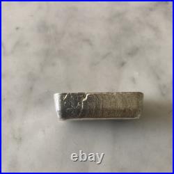 Vintage Omega M&B Mining 2 oz. 999 Fine Silver Poured Bar