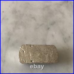 Vintage Omega M&B Mining 2 oz. 999 Fine Silver Poured Bar