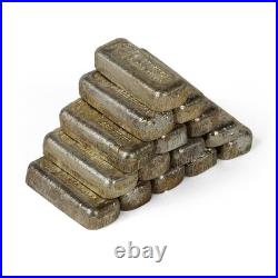 Vintage Phoenix Precious Metals 1 oz 999 Fine Silver Poured Loaf Bar Lot of 15