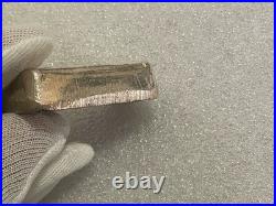 Vintage Phoenix Precious Metals 5 Troy Oz. 999 Fine Silver Bar Old Pour