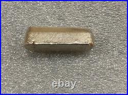 Vintage Poured MSC 5 oz. 999 Fine Silver Bar RARE FIND