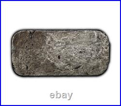 Vintage T&T Refiners 10.21 oz. 999 Fine Silver Poured Odd Weight Loaf Bar Rare