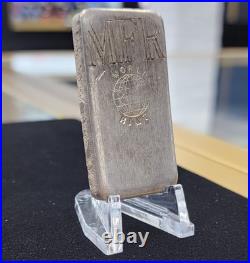Vintage World Mint Corp. MFR 3 oz. 999+ Fine Silver Vertical Bar RARE Vintage World Mint Corp. MFR 3 oz. 999+ Fine Silver Vertical Bar RARE