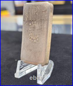 Vintage World Mint Corp. MFR 3 oz. 999+ Fine Silver Vertical Bar RARE Vintage World Mint Corp. MFR 3 oz. 999+ Fine Silver Vertical Bar RARE
