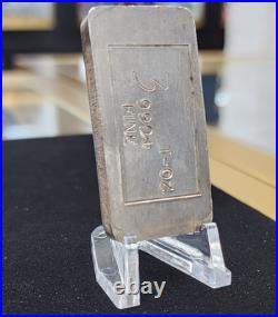 Vintage World Mint Corp. MFR 3 oz. 999+ Fine Silver Vertical Bar RARE Vintage World Mint Corp. MFR 3 oz. 999+ Fine Silver Vertical Bar RARE