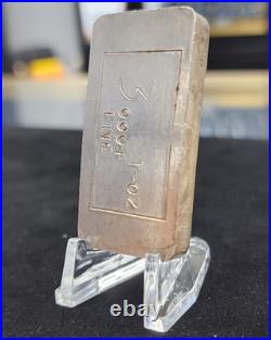 Vintage World Mint Corp. MFR 3 oz. 999+ Fine Silver Vertical Bar RARE Vintage World Mint Corp. MFR 3 oz. 999+ Fine Silver Vertical Bar RARE